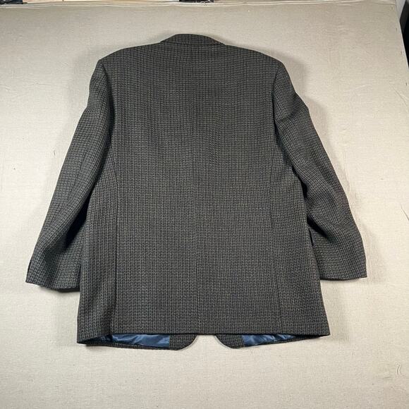 Mondo Uomo Blazer Sport Coat Mens 42R Vtg Wool Alpaca Blend Academia - Picture 3 of 11